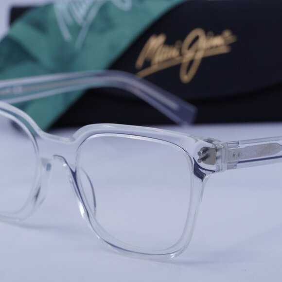 Maui Jim MJO2301 05 Square Eyeglasses - Transparent 49mm - Picture 4 of 10